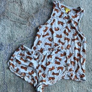 Matching Tiger Print Pajamas • Shady Lady